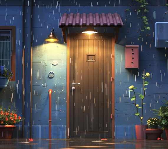 3d-rendering-cartoon-welcome-door