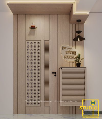 2BHK interior design Surat by M STUDIO