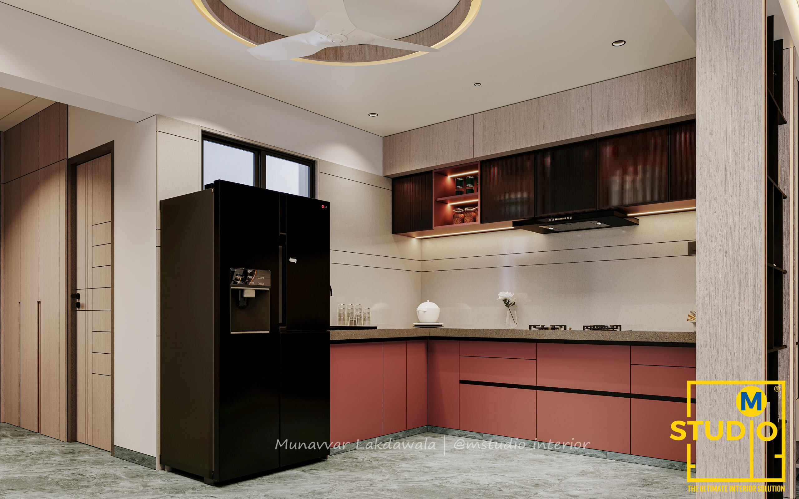 2BHK interior design Surat by M STUDIO